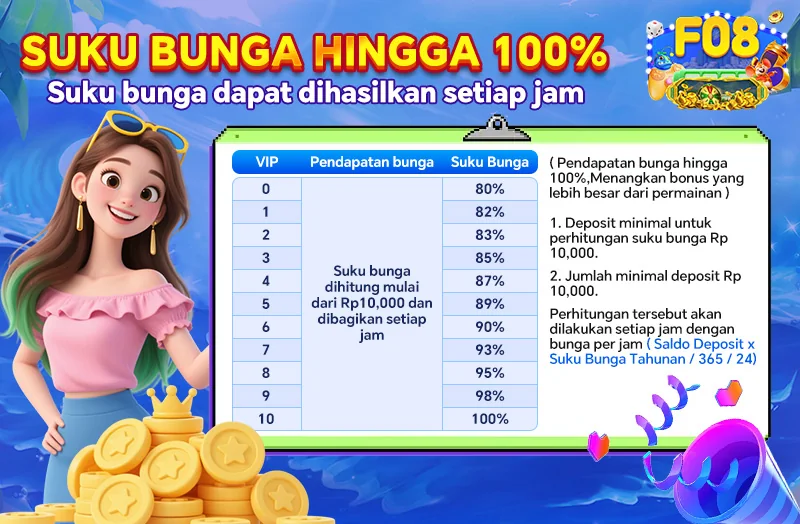 SUKU BUNGA HINGGA 100%